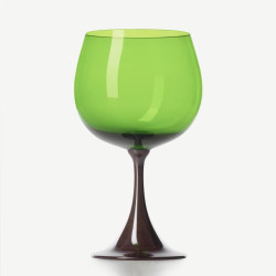 BILBERRY / GREEN BURGUNDY GLASS BURLESQUE