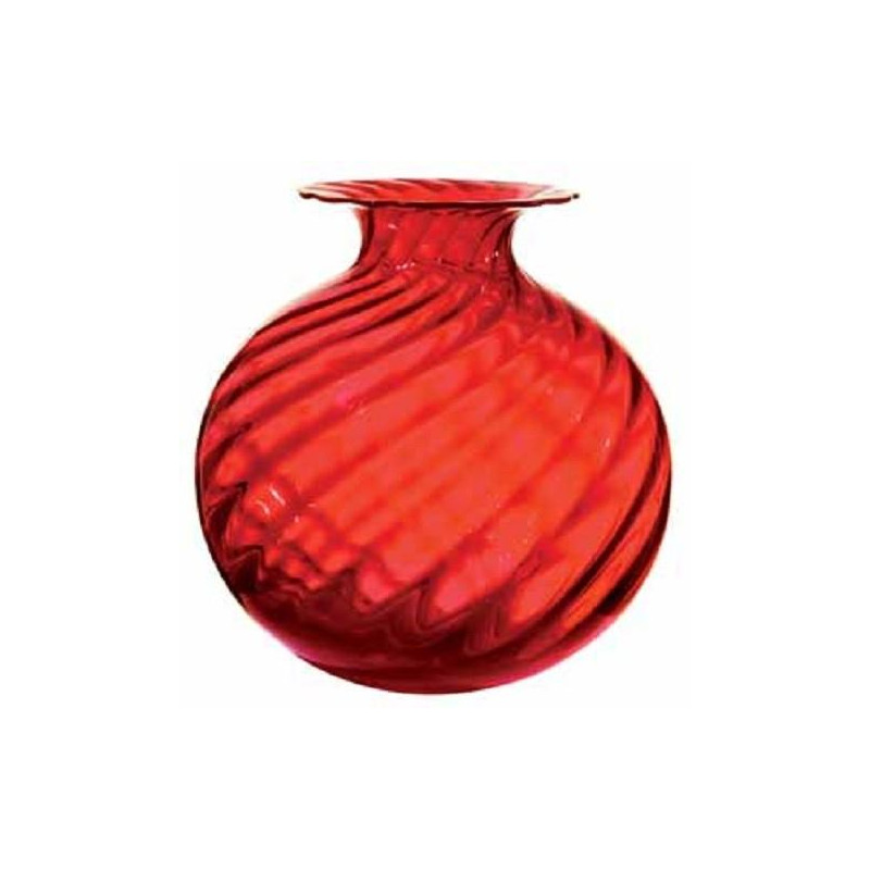 ONLYLUX ELIOS GLASS VASE H 28 RED