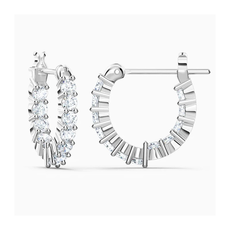 MATRIX MINI HOOP EARRINGS 5562126, WHITE