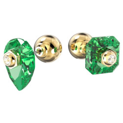 NUMINA PIN EARRINGS GREEN...