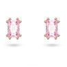 CHROMA PIECED EARRINGS PINK, ROSE GOLD TONE PLATE 5639136