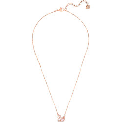 DAZZLING SWAN NECKLACE 5469989 ROSE GOLD PLATING 5469989