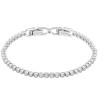 BRACCIALE TENNIS EMILY IMBER BIANCO, PLACCATO RODIO 1808960