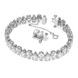 MATRIX BRACELET WHITE RHODIUM PLATED 5598350