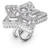 STELLA RING 55 SIZE WHITE RHODIUM PLATED 5626370