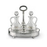 SILVER OVAL CRUET INGLESE 00500/122