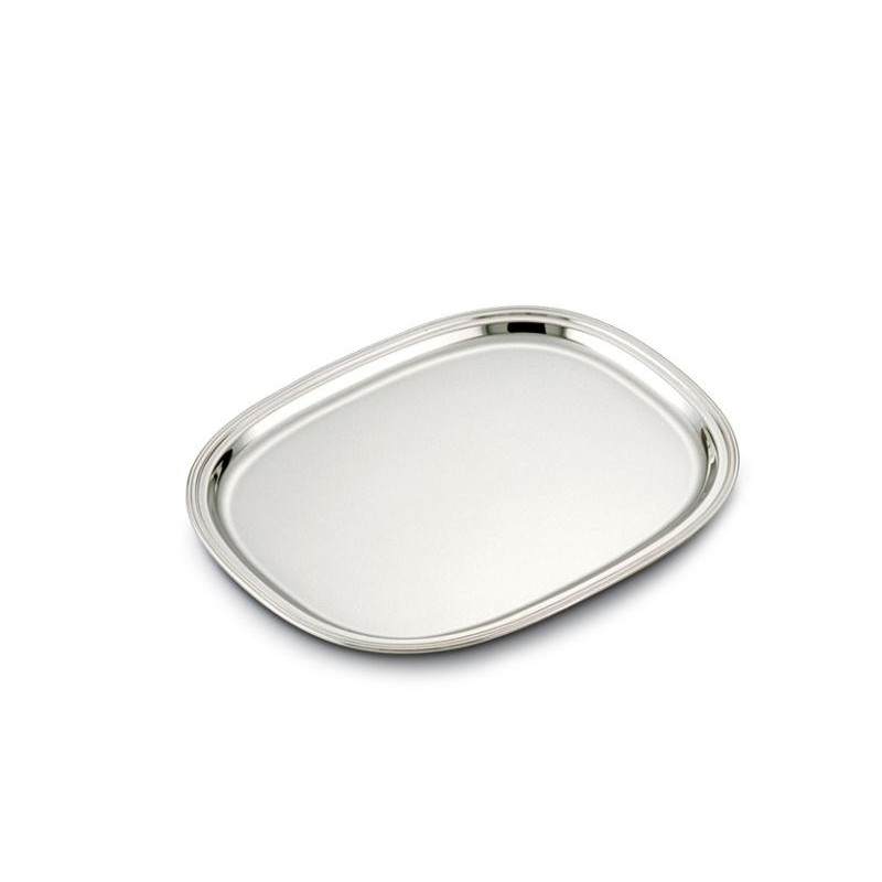 SILVER VIDEO SHAPED TRAY