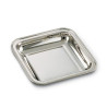 SILVER SQUARE TRAY INGLESE  25600/0124