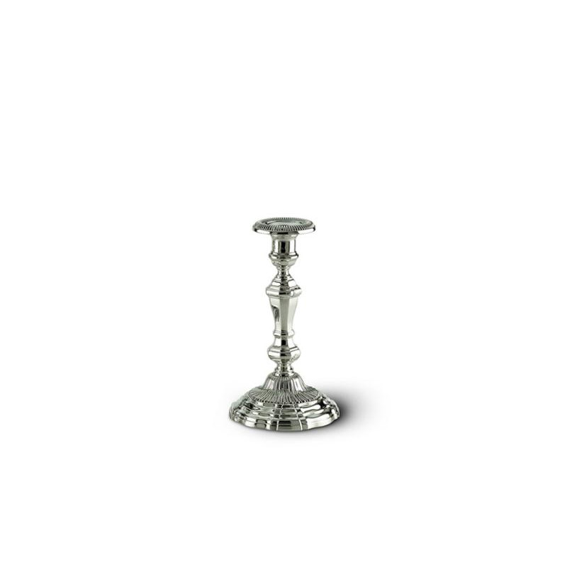 SILVER SINGLE STEM CANDLEHOLDER MOD. 18TH CENTURY 08159/0325