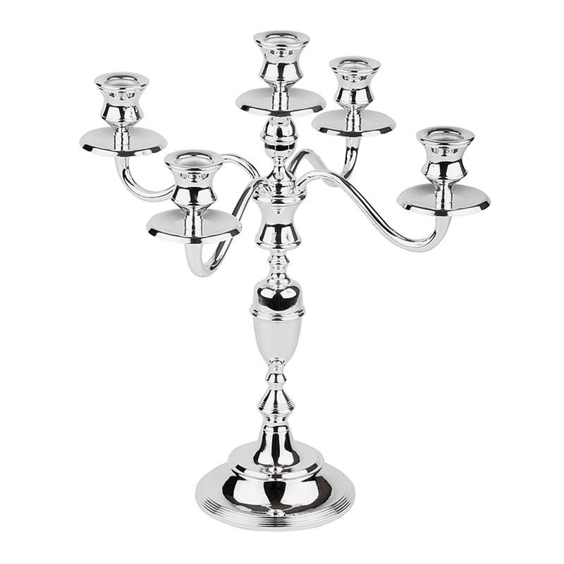 SILVER PLATED 5 LIGHT CANDELABRUM 32936-05