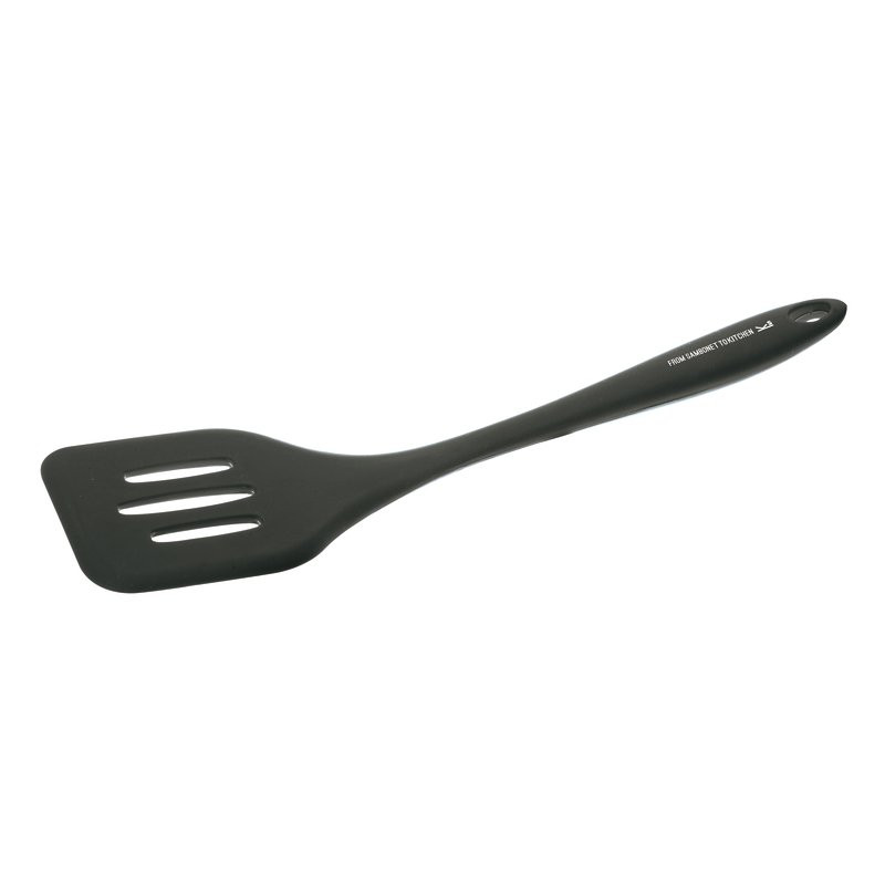 SLOTTED TURNER 29 CM BLACK SILICONE 51595B00