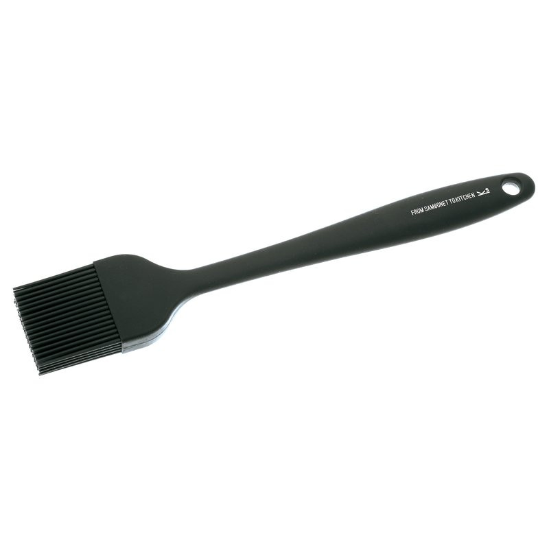 BRUSH 20 CM BLACK SILICONE 51595B09