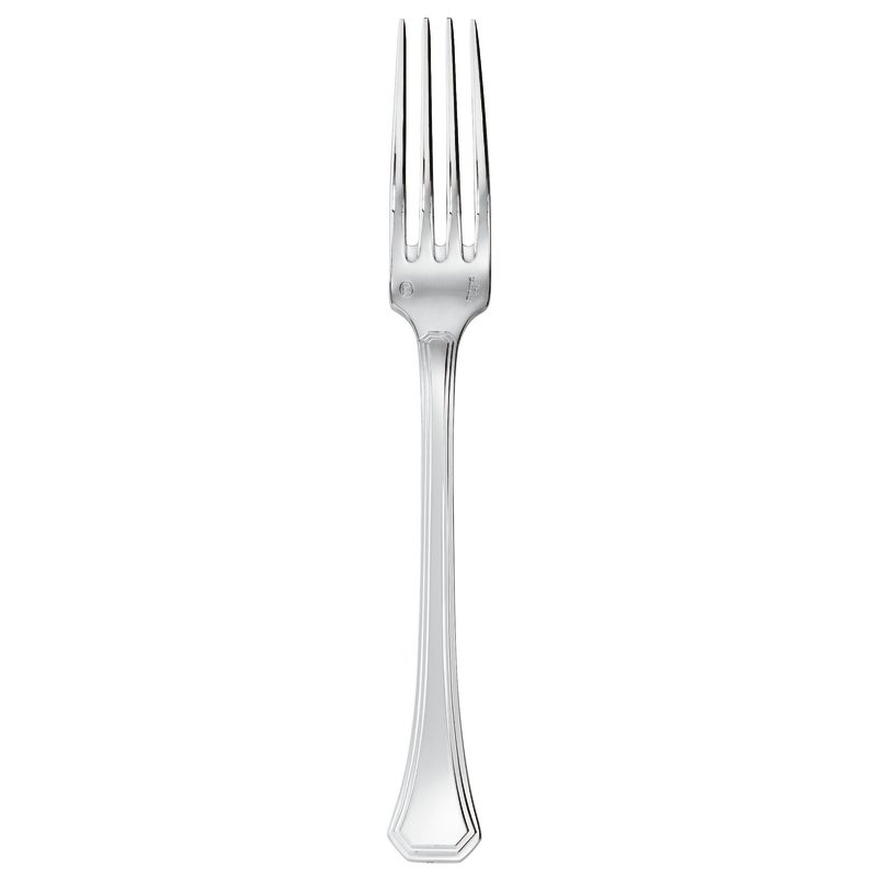 SERVING FORK 52703 DECO SILVER PLATED