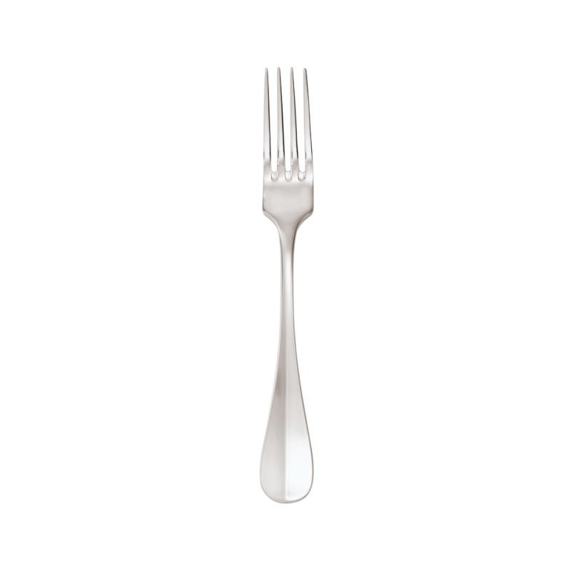 SERVING FORK 52386L45 BAGUETTE SILVER PLATED