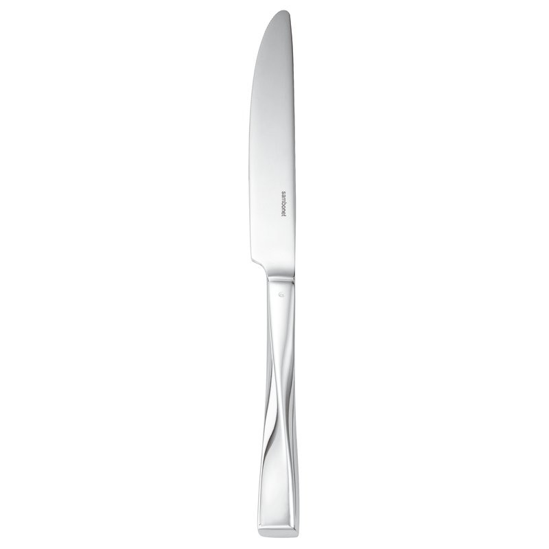 COLTELLO TAVOLA 52726-14 TWIST ARGENTATO