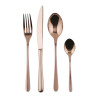 24 PCS. CUTLERY SET TASTE PVD COPPER 52553C81