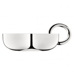 VERTIGO 12  SMALL SILVER PLATED BOWL B04246270