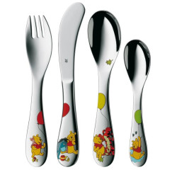 SET 4-PIECE CHILDREN S CUTLERY 12.8350.6040 WINNIE THE POOH