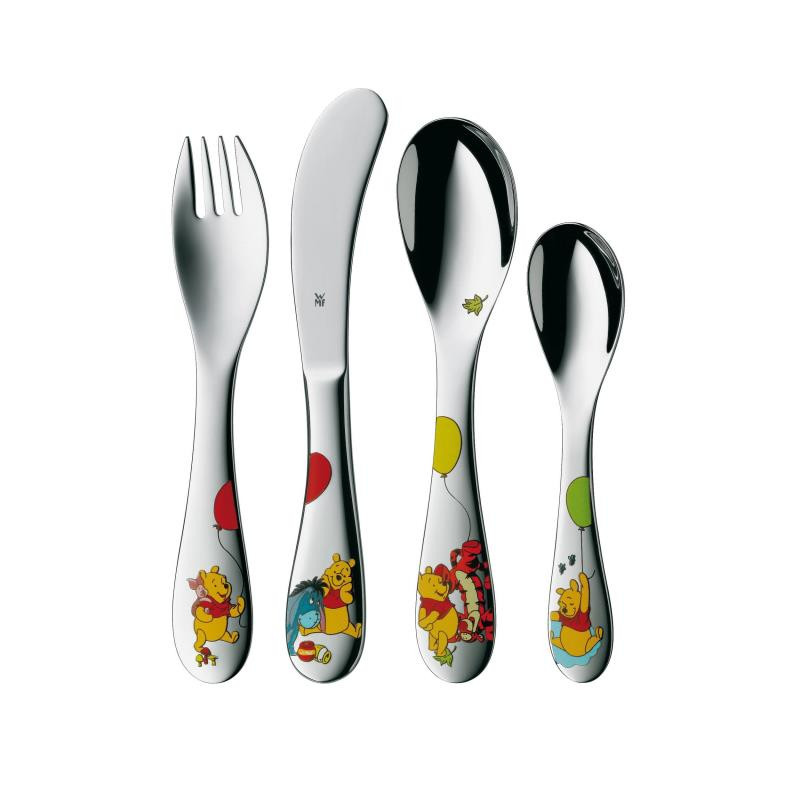 SET 4-PIECE CHILDREN S CUTLERY 12.8350.6040 WINNIE THE POOH