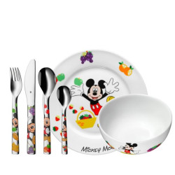 6 PIECES TABLE SET 8295/9964 MICKEY MOUSE WMF