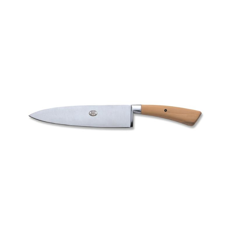 COLTELLO CHEF  MANICO LEGNO DI BOSSO