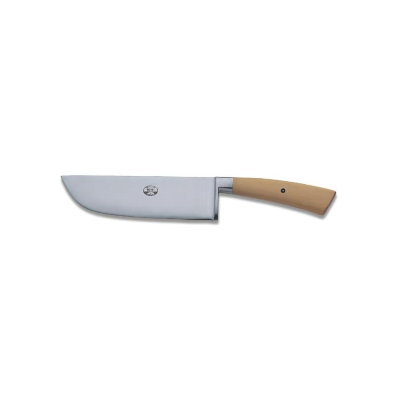 COLTELLO DA PESTO MANICO LEGNO DI BOSSO