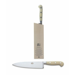 KITCHEN KNIFE WHITE HANDLE...