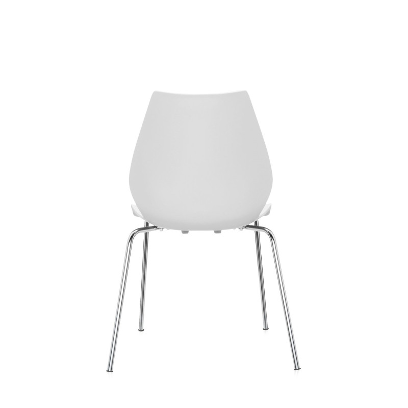 KARTELL - SEDIA CON RUOTE ANTRACITE, MAUI, 2879/1M