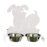 DOUBLE DOG BOWL  2640C116 BEIGE