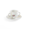 TAZZA CAFFE CON PIATTO n1, KINTSUGI