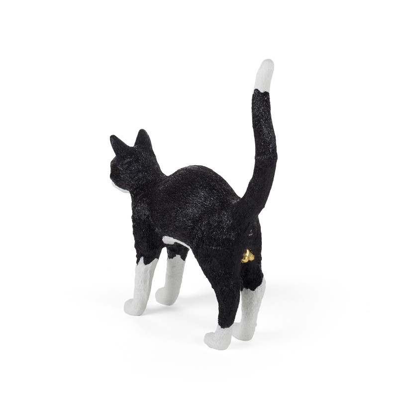 LAMPADA GATTO NERO E BIANCO 15042 SELETTI