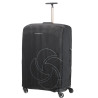 BLACK LUGGAGE COVER XL  CO1.09.009 GLOBAL ACCESSORIES