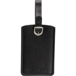 SET OF 2 BLACK LUGGAGE TAGS...