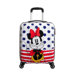 AMERICAN TOURISTER CARRY-ON 92699-9071 LUGGAGE DOTS, - BLUE DISNEY CM, MINNIE 55