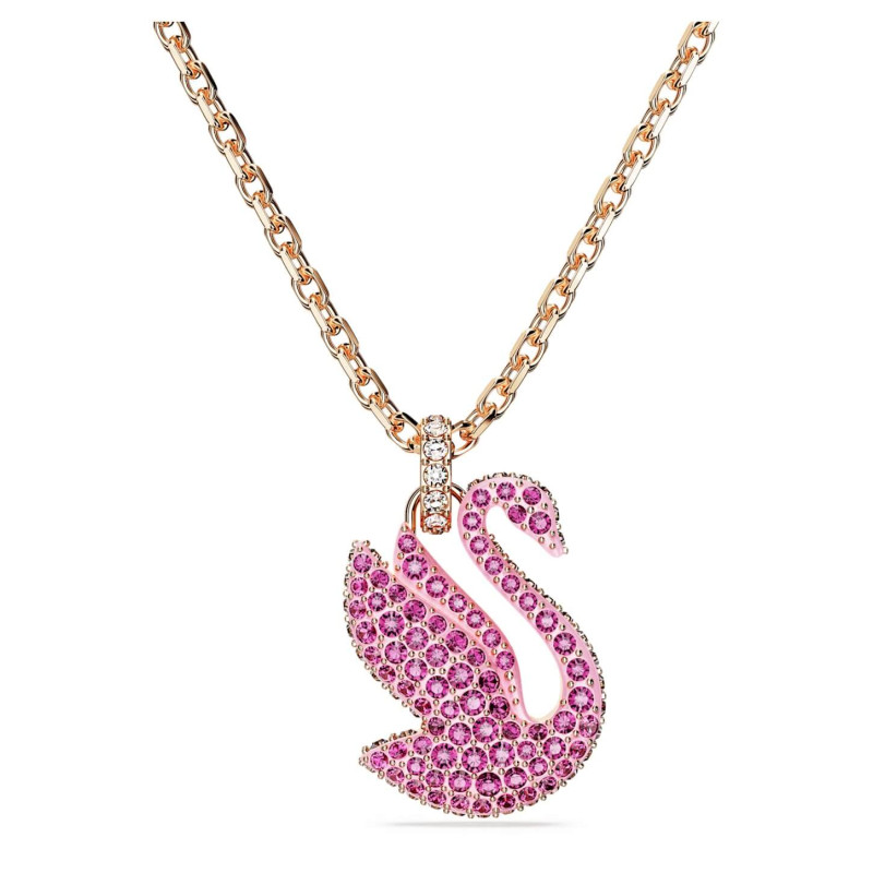 Swarovski swan store necklace