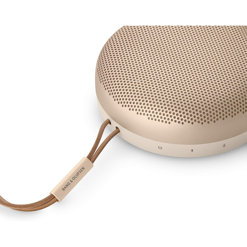 BANG & OLUFSEN - PORTABLE SPEAKER BEOSOUND A1, GOLD TONE 2ND GEN