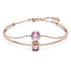 BRACCIALE CHROMA ROSA, PLACCATURA COLOR ORO ROSA 5668243