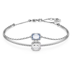 CHROMA BRACELET, BLUE, RHODIUM PLATED 5668244