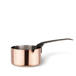 ROUND COPPER CASSEROLE,...