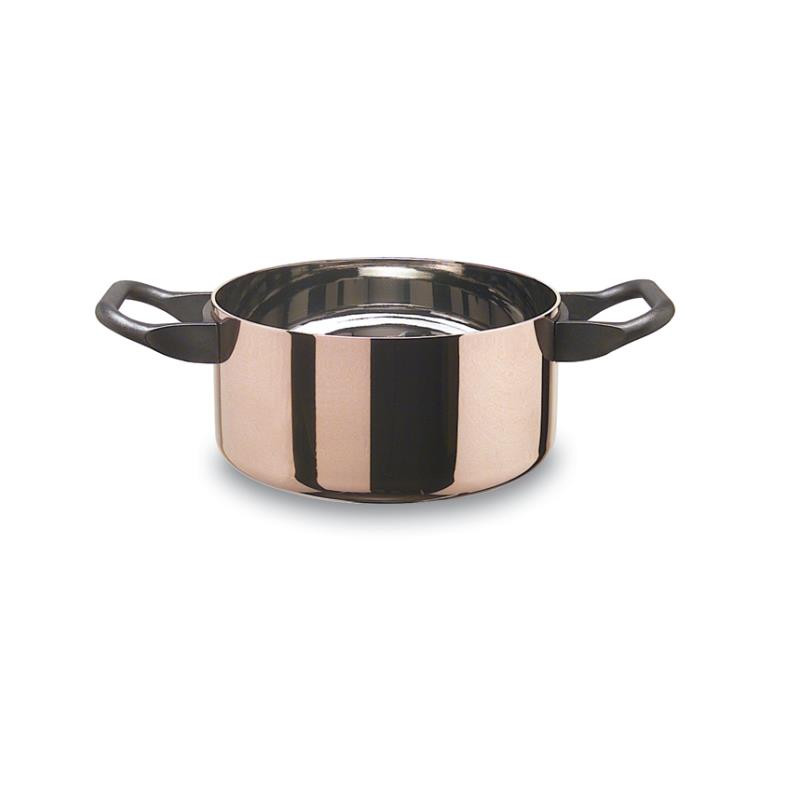 ROUND COPPER CASSEROLE, CINTURA ORIONE 90101