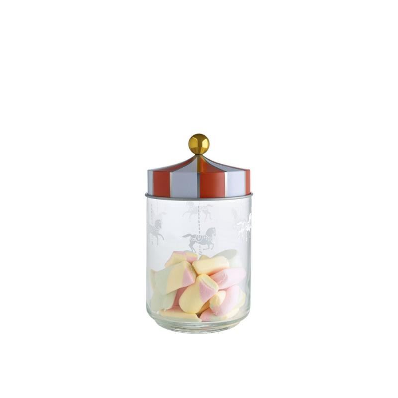 CIRCUS GLASS JAR, MW30