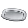 STAINLESS STEEL OVAL TRAY, 125