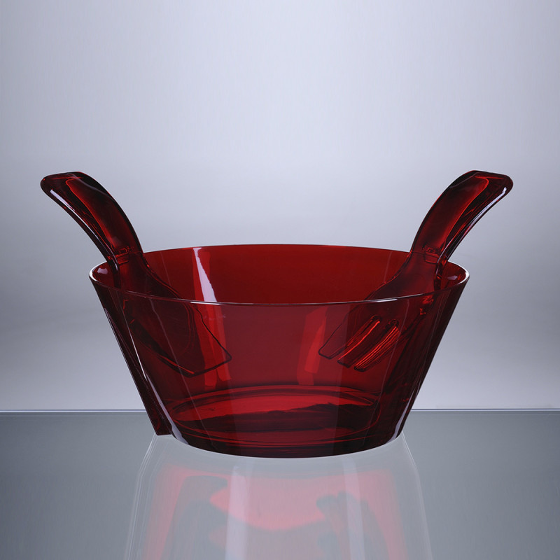 SALAD BOWL WITH SERVING CUTLERY FULMINE