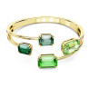 BRACCIALE BANGLE MILLENIA, VERDE, ORO