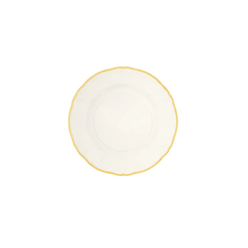 DESSERT PLATE 22.5 CM, PARISIENNE GOLD RIM