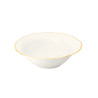 SALAD BOWL 26 CM, PARISIENNE GOLD RIM