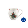 SET DI 2 MUG, ALBERO NATALE, TOYS DELIGHT 14-8585-8403