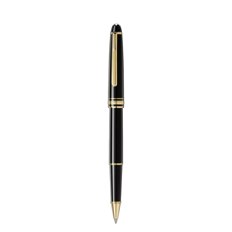 MEISTERSTÜCK GOLD-COATED ROLLERBALL, BLACK, CLASSIQUE, MB132457