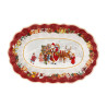 OVAL TRAY 29 X 19 CM SANTA CLAUS, TOYS FANTASY 8332/2556