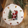 BOWL SANTA CLAUS RELIEF 25 CM, TOYS FANTASY 8332/3614